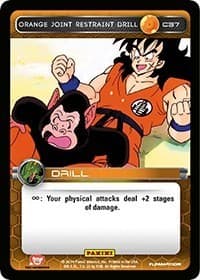 Orange Joint Restraint Drill - Panini: Set 1 - Dragon Ball Z TCG card