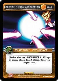 Orange Energy Absorption - Panini: Set 1 - Dragon Ball Z TCG card