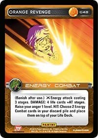 Orange Revenge - Panini: Set 1 - Dragon Ball Z TCG card