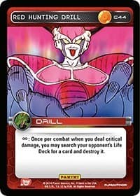 Red Hunting Drill - Panini: Set 1 - Dragon Ball Z TCG card