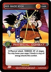Red Back Kick - Panini: Set 1 - Dragon Ball Z TCG card