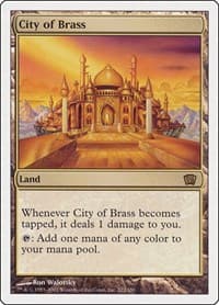 City of Brass - 8th Edition - Magic: The Gathering card