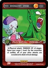 Red Shoulder Grab - Panini: Set 1 - Dragon Ball Z TCG card