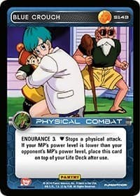Blue Crouch - Panini: Set 1 - Dragon Ball Z TCG card