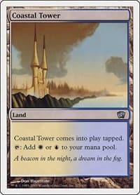 Coastal Tower - 8th Edition - Magic: The Gathering card