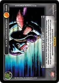 Black Devious Mastery - Panini: Set 1 - Dragon Ball Z TCG card