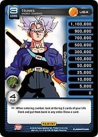 Trunks - Energy Charged - Panini: Set 1 - Dragon Ball Z TCG card