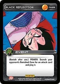 Black Reflection - Panini: Set 1 - Dragon Ball Z TCG card