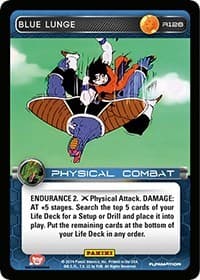 Blue Lunge - Panini: Set 1 - Dragon Ball Z TCG card