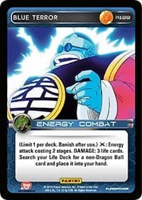 Blue Terror - Panini: Set 1 - Dragon Ball Z TCG card