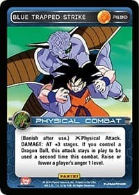 Blue Trapped Strike - Panini: Set 1 - Dragon Ball Z TCG card