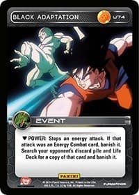 Black Adaptation - Panini: Set 1 - Dragon Ball Z TCG card
