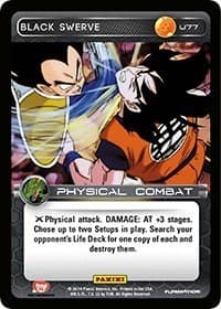 Black Swerve - Panini: Set 1 - Dragon Ball Z TCG card