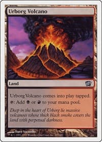 Urborg Volcano - 8th Edition - Magic: The Gathering card
