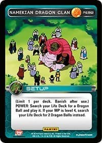 Namekian Dragon Clan - Panini: Set 1 - Dragon Ball Z TCG card