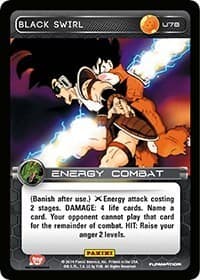 Black Swirl - Panini: Set 1 - Dragon Ball Z TCG card