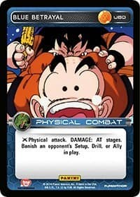 Blue Betrayal - Panini: Set 1 - Dragon Ball Z TCG card