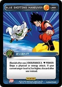 Blue Shifting Maneuver - Panini: Set 1 - Dragon Ball Z TCG card