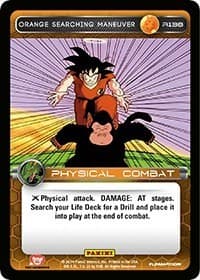 Orange Searching Maneuver - Panini: Set 1 - Dragon Ball Z TCG card