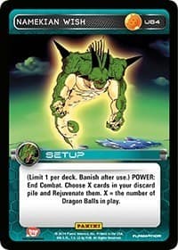 Namekian Wish - Panini: Set 1 - Dragon Ball Z TCG card