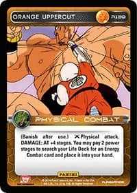 Orange Uppercut - Panini: Set 1 - Dragon Ball Z TCG card