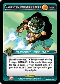 Namekian Finger Lasers - Panini: Set 1 - Dragon Ball Z TCG card