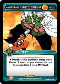 Namekian Hybrid Defense - Panini: Set 1 - Dragon Ball Z TCG card