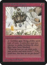 Goblin Balloon Brigade - Alpha Edition - Magic: The Gathering card