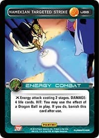 Namekian Targeted Strike - Panini: Set 1 - Dragon Ball Z TCG card