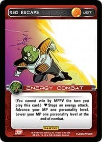 Red Escape - Panini: Set 1 - Dragon Ball Z TCG card