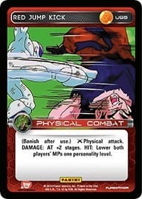 Red Jump Kick - Panini: Set 1 - Dragon Ball Z TCG card
