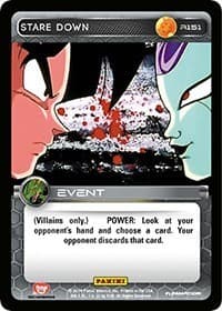 Stare Down - Panini: Set 1 - Dragon Ball Z TCG card