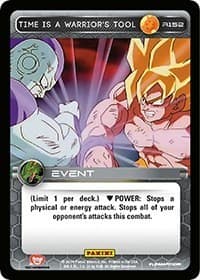 Time is a Warrior's Tool - Panini: Set 1 - Dragon Ball Z TCG card