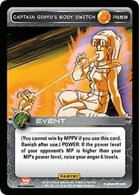 Captain Ginyu's Body Switch - Panini: Set 1 - Dragon Ball Z TCG card