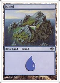 Island (338) - 8th Edition - Magic: The Gathering card
