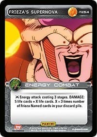 Frieza's Supernova - Panini: Set 1 - Dragon Ball Z TCG card