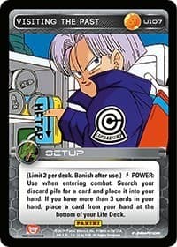 Visiting The Past - Panini: Set 1 - Dragon Ball Z TCG card