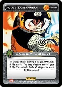 Goku's Kamehameha - Panini: Set 1 - Dragon Ball Z TCG card