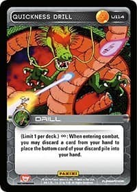 Quickness Drill - Panini: Set 1 - Dragon Ball Z TCG card