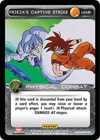 Frieza's Captive Strike - Panini: Set 1 - Dragon Ball Z TCG card