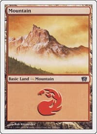 Mountain (346) - 8th Edition - Magic: The Gathering card