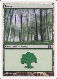 Forest (350) - 8th Edition - Magic: The Gathering card