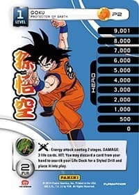 Goku - Protector of Earth (SDCC 2014) - Panini Promo Cards - Dragon Ball Z TCG card
