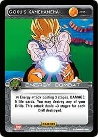 Goku's Kamehameha - Panini Promo Cards - Dragon Ball Z TCG card
