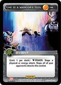 Time is a Warrior's Tool - Panini Promo Cards - Dragon Ball Z TCG card
