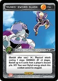 Trunks' Sword Slash - Panini Promo Cards - Dragon Ball Z TCG card