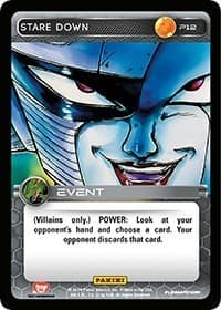 Stare Down - Panini Promo Cards - Dragon Ball Z TCG card
