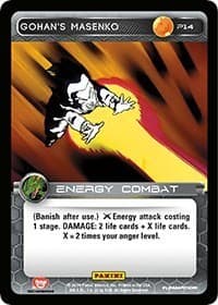 Gohan's Masenko - Panini Promo Cards - Dragon Ball Z TCG card