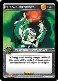 Frieza's Supernova - Panini Promo Cards - Dragon Ball Z TCG card