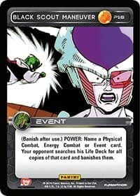 Black Scout Maneuver - Panini Promo Cards - Dragon Ball Z TCG card